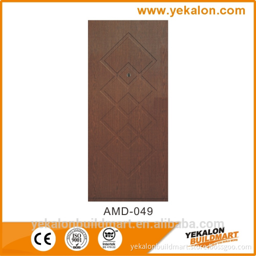 Yekalon AMD-049 PVC finish Armored Main gate steel security door